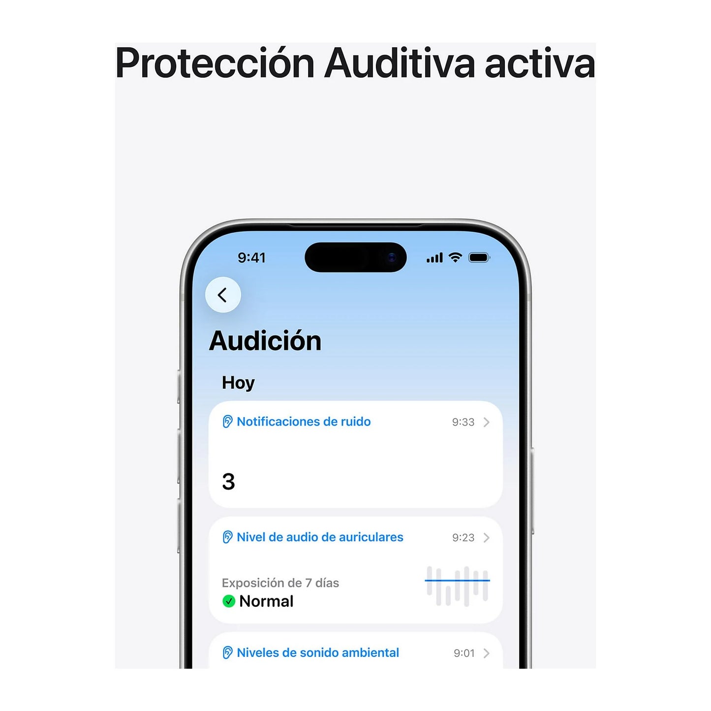 Apple AirPods Pro 3 (2025 3ª gen), Inalámbricos, Cancelación de ruido, Medición frecuencia cardíaca, Live Translation, Chip H2, USB-C, Blanco
