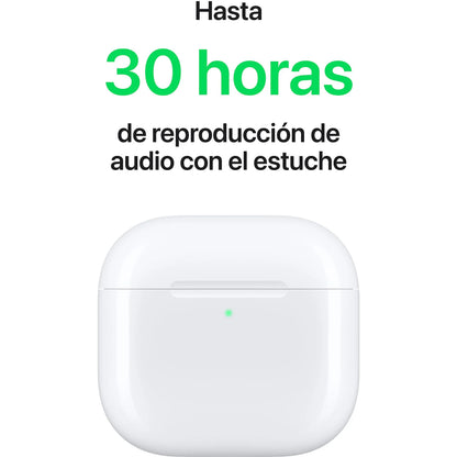 Apple AirPods 4 con Cancelación Activa de Ruido (2024 4ª gen), Inalámbricos, Bluetooth®