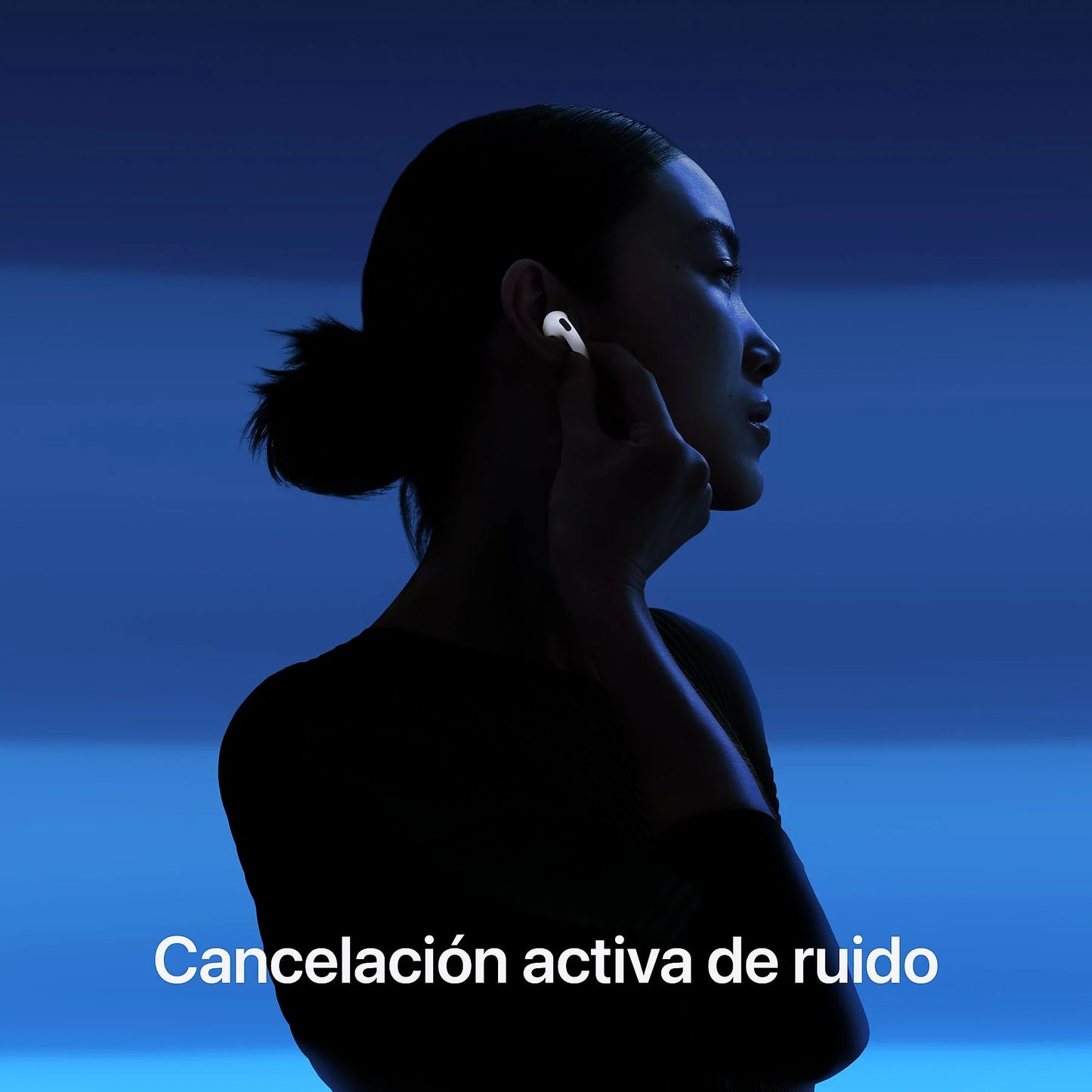 Apple AirPods 4 con Cancelación Activa de Ruido (2024 4ª gen), Inalámbricos, Bluetooth®