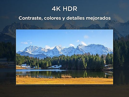 TV LED 55" - TCL 55P6K, UHD 4K, AiPQ, Smart TV, DVB-T2, Smart TV, 60 Hz