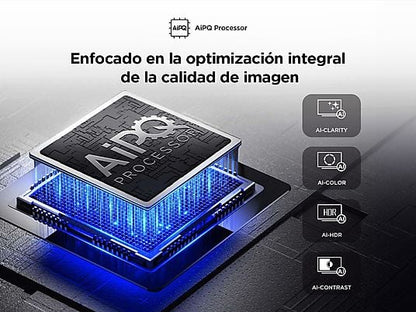 TV LED 55" - TCL 55P6K, UHD 4K, AiPQ, Smart TV, DVB-T2, Smart TV, 60 Hz