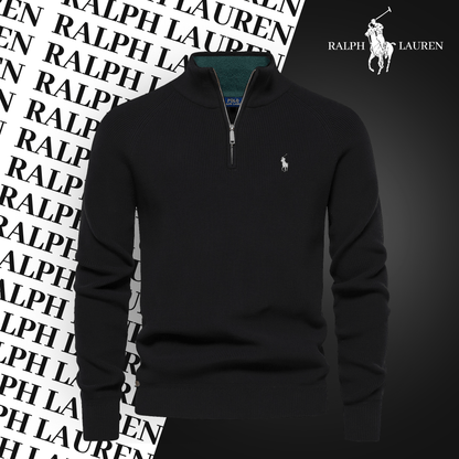 Pull Col Zippé  R&L (DÉSTOCKAGE)